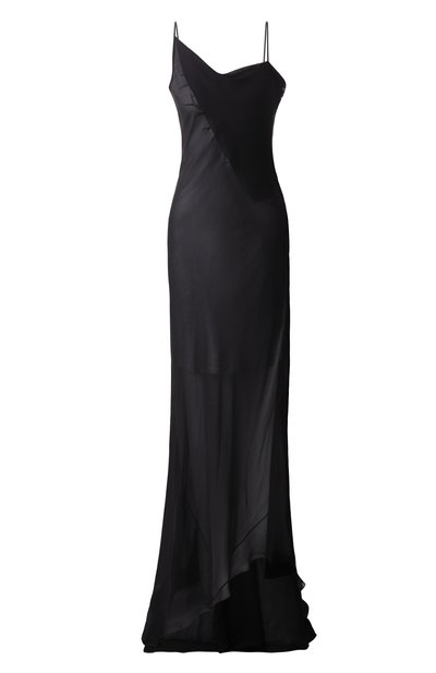 Женское шелковое платье ANN DEMEULEMEESTER, арт. 2402-W-DR25-R-FA132-099