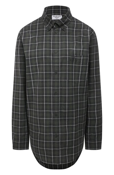 Женская хлопковая рубашка BALENCIAGA, арт. 675610/TLM03