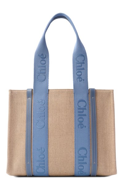 Женская сумка-тоут woody medium CHLOÉ, арт. CHC23AS383L17