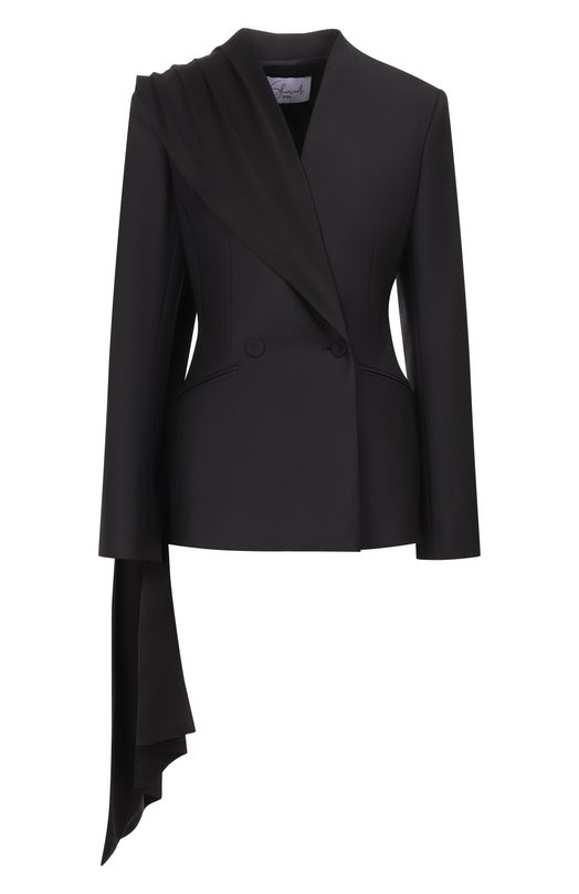 Шерстяной жакет Shervarli JB25-0009 Чёрный JB25-0009