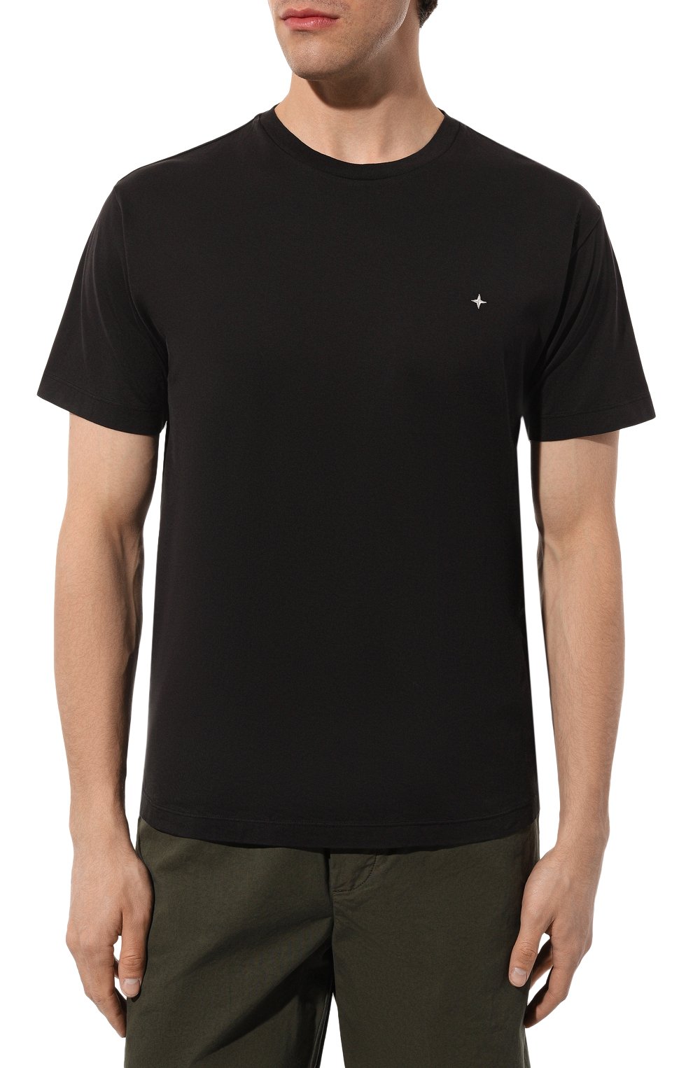 Хлопковая футболка STONE ISLAND, арт. 21213V0029, фото 3