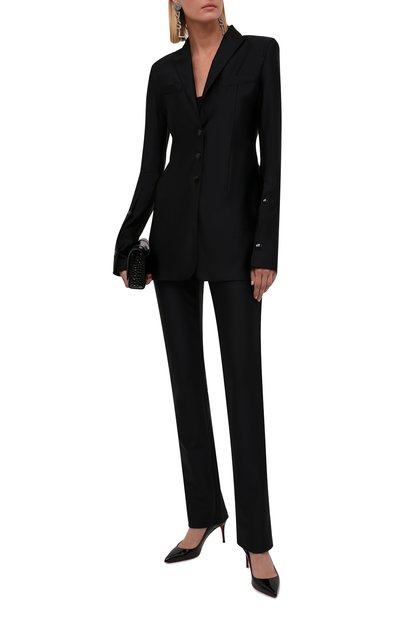 Жакет ALEXANDER WANG черного цвета по цене 86050 руб., арт. 1CC3212294, фото 2 Жакет ALEXANDER WANG, арт. 1CC3212294, фото 2