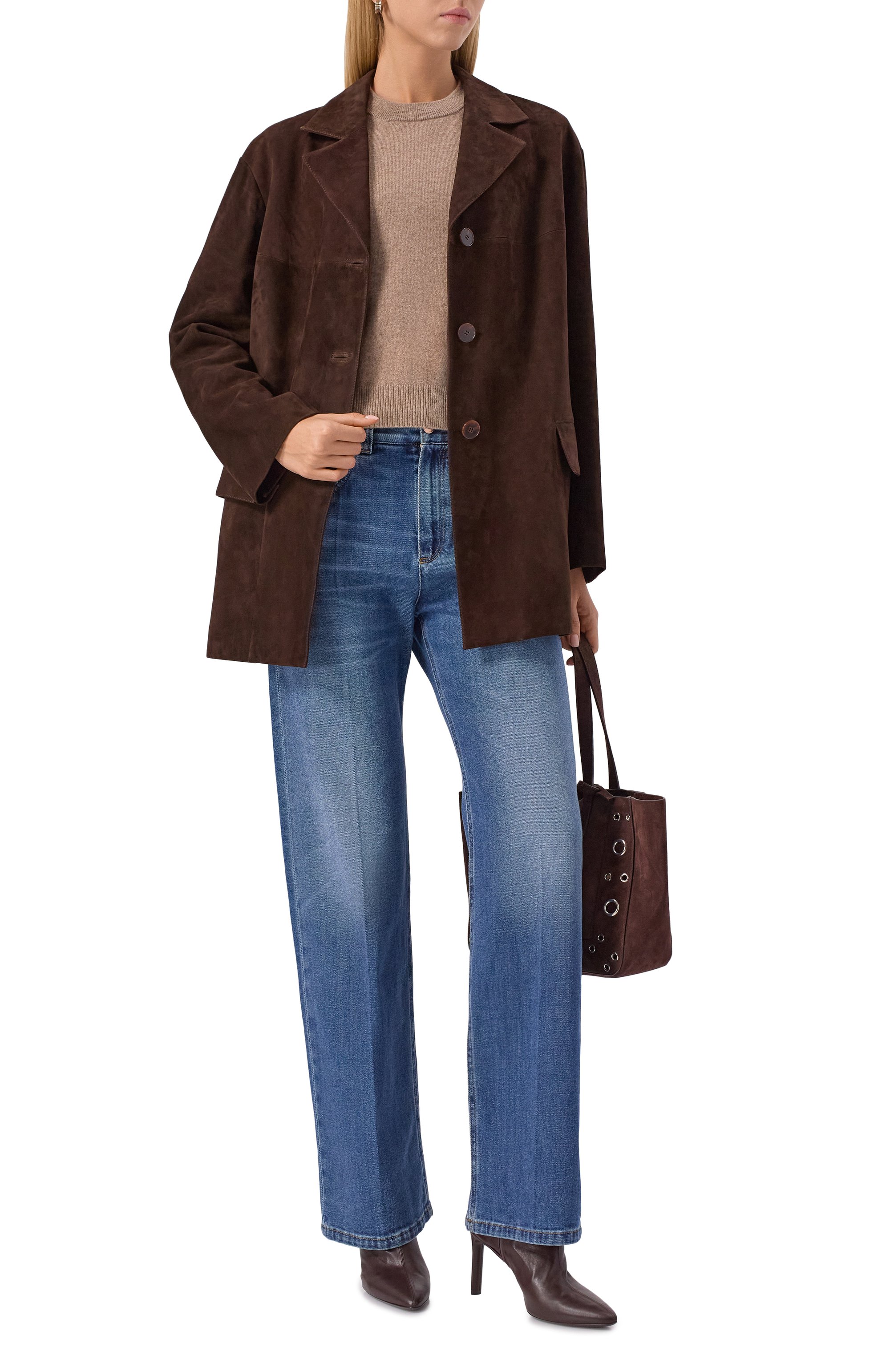 Замшевый жакет COLOR TEMPERATURE, арт. З-10/610, фото 2