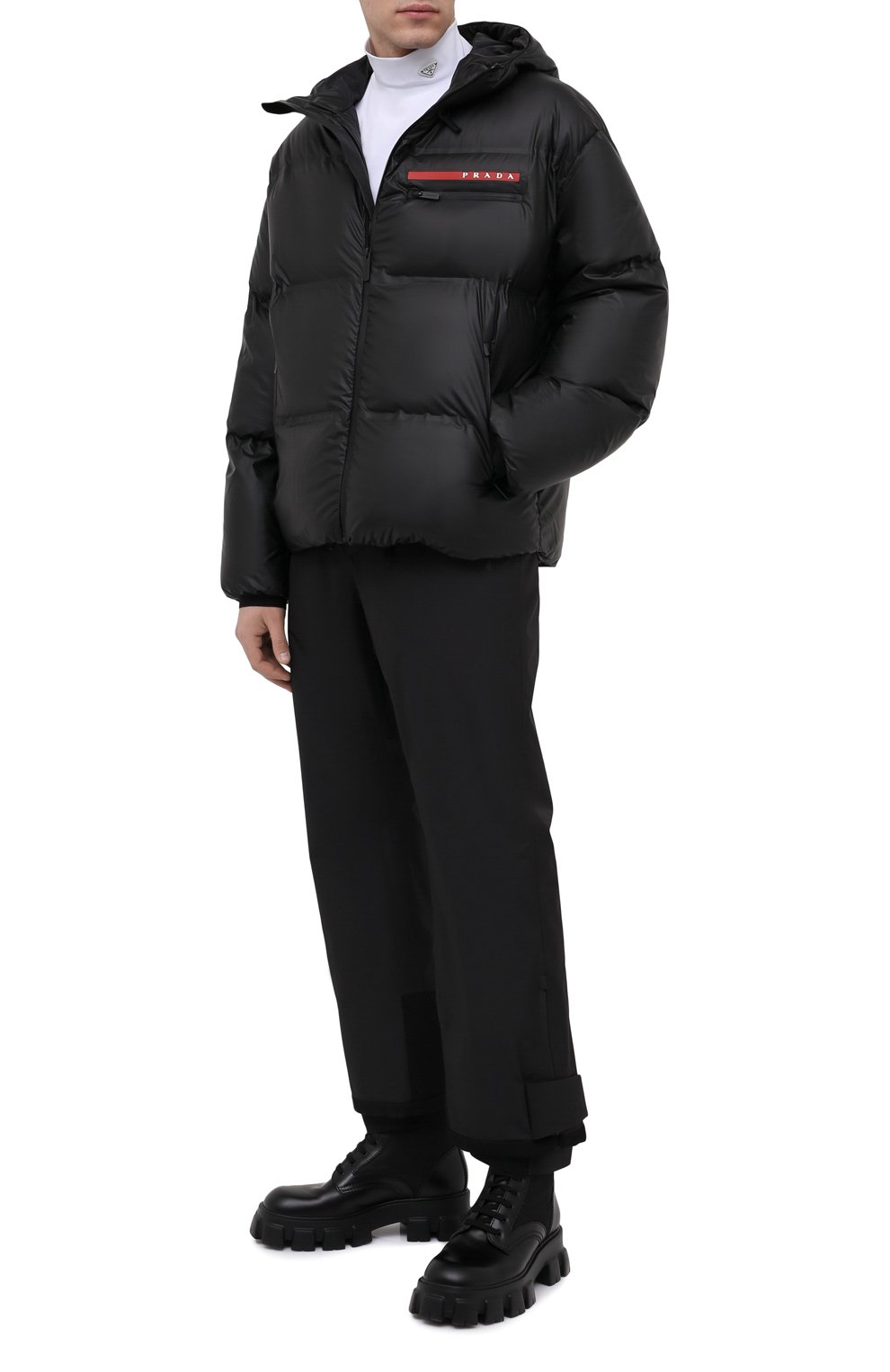 Пуховик PRADA, арт. SGB574-1T2Y-F0002-202, фото 2