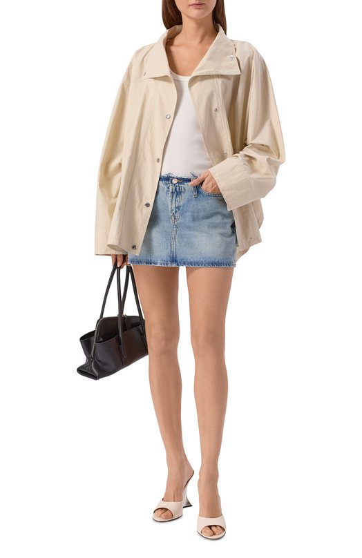 Джинсовая юбка 7 For All Mankind 7UY90E35-3BX Голубой  7UY90E35-3BX Фото 2