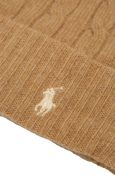 Шапка из смеси шерсти и кашемира POLO RALPH LAUREN, арт. 455782559, фото 3