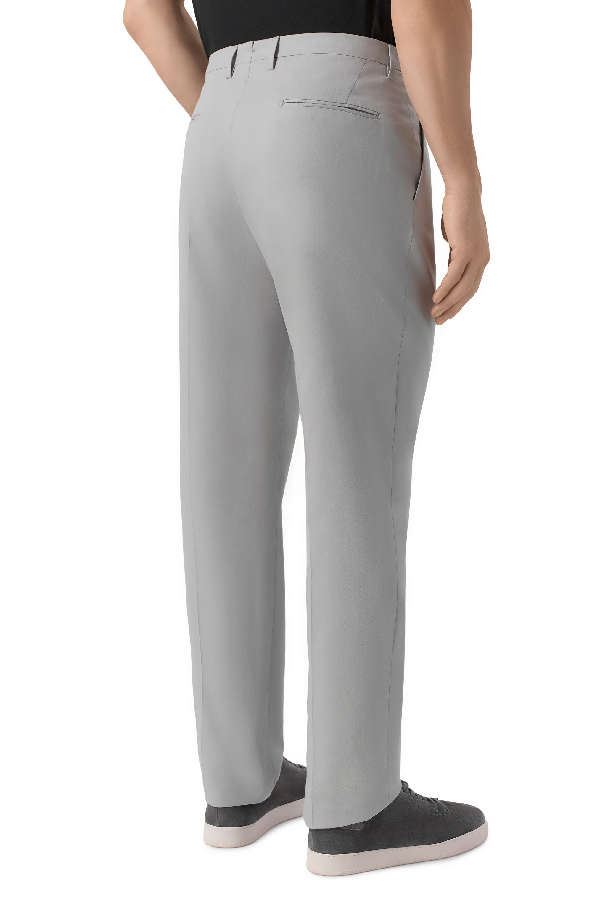 Брюки из лиоцелла и хлопка BOGLIOLI, арт. 80930/SB6113, фото 4