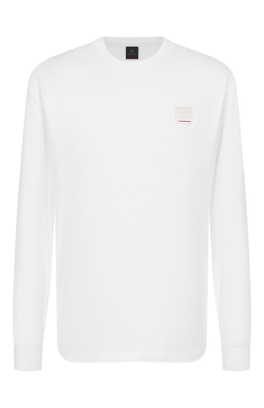 

Хлопковый лонгслив Bogner Fire+Ice, Белый