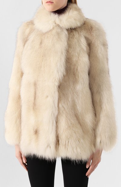 Шуба из меха песца SPRUNG, арт. MESA/SP19-10, фото 3