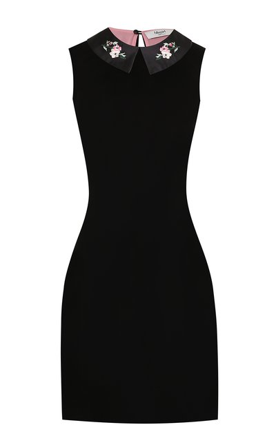 Бархатное мини-платье с декорир ованным воротником BLUGIRL, арт. 4406, фото 1