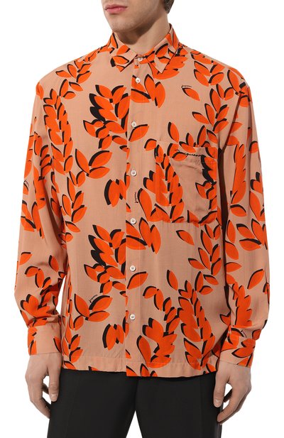 Рубашка JACQUEMUS, арт. 22E215SH002/1002PRINTORANGE, фото 3
