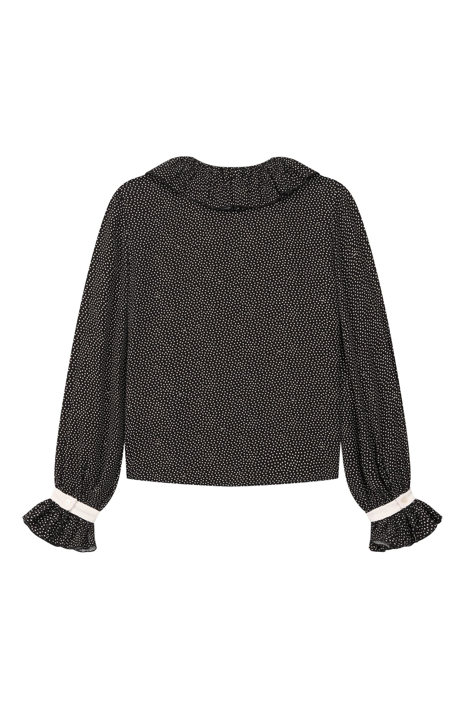 Блузка из вискозы ELISABETTA FRANCHI LA MIA BAMBINA, арт. EFCA3010/VI043, фото 2