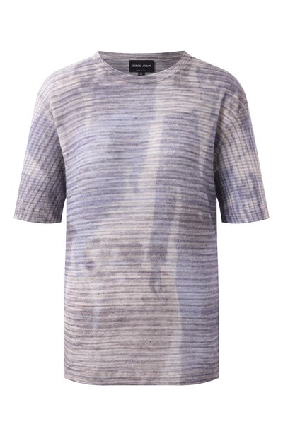 Женская льняная футболка GIORGIO ARMANI, арт. GW000957/AF15279