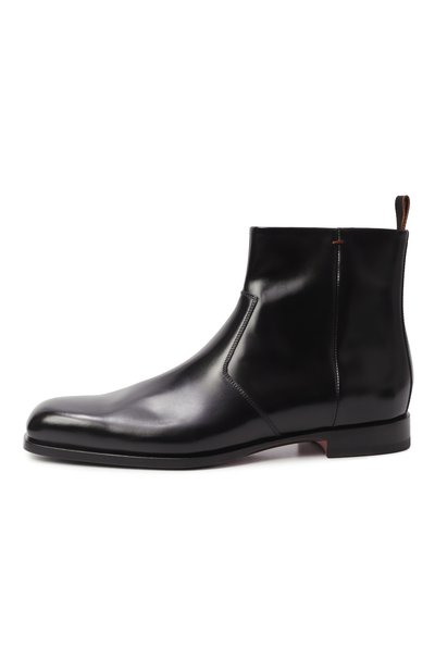 Кожаные сапоги brando SANTONI, арт. MCBG19174BJ1GNTG, фото 4