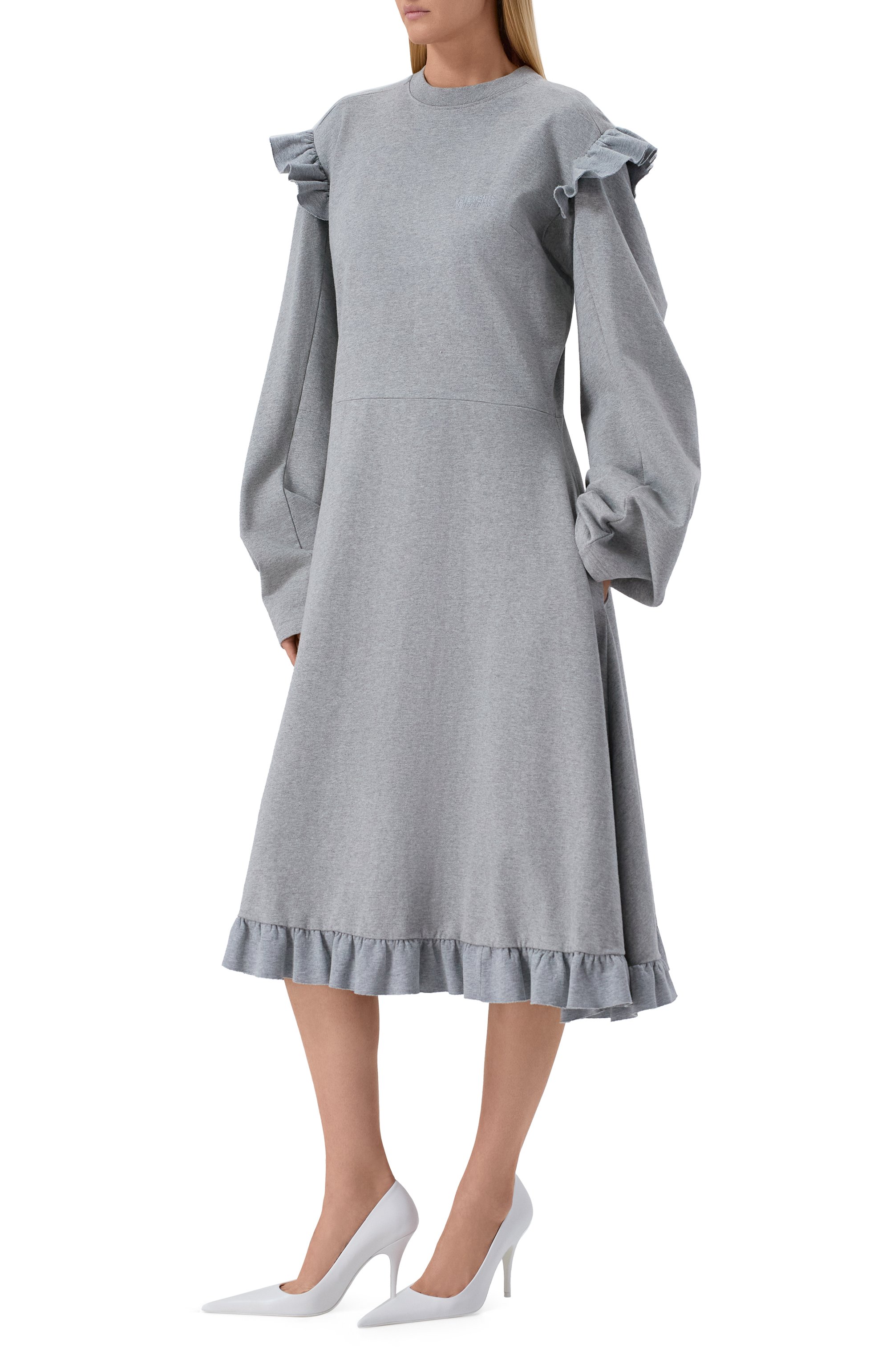 Кожаные туфли sharp 80 VETEMENTS, арт. WH76HE500W/2471, фото 3