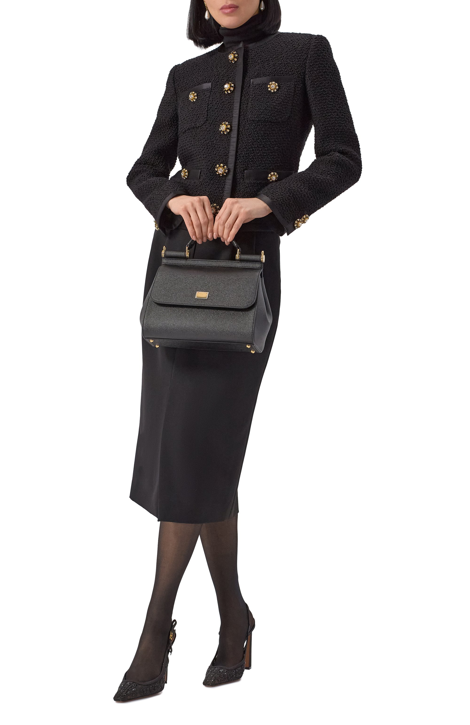 Текстильные туфли DOLCE & GABBANA, арт. CG0853/A9S26, фото 2