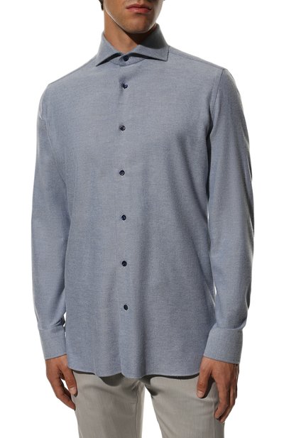 Хлопковая рубашка GIAMPAOLO, арт. 608/TS37138/LUNGA, фото 3