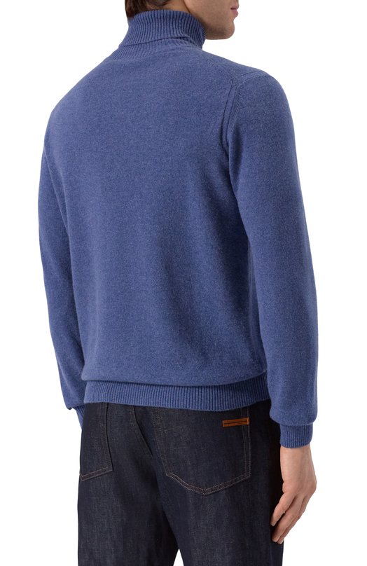 Кашемировая водолазка MVST M25.1PM.K016 Синий  M25.1PM.K016 Фото 4