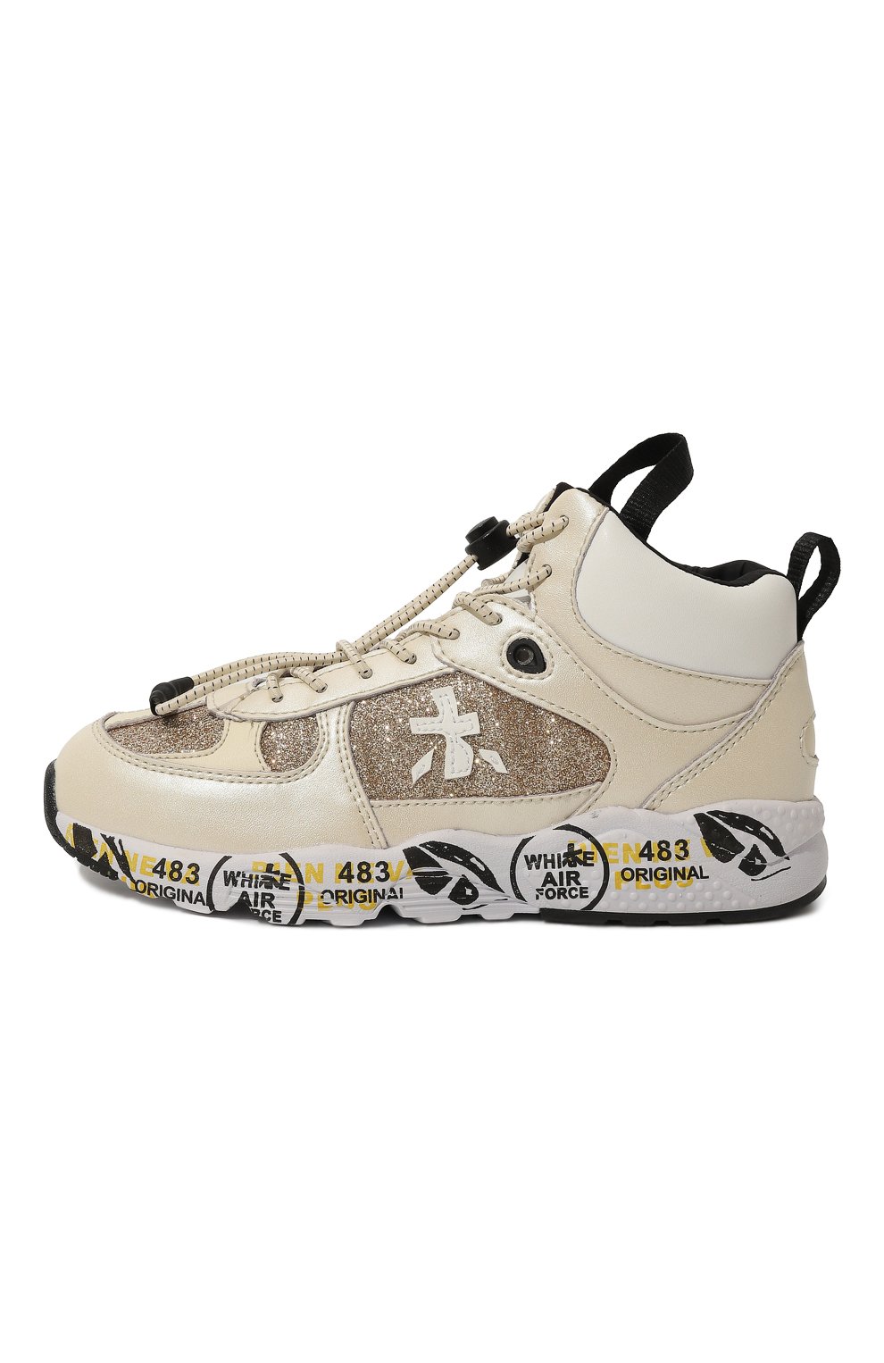 Кожаные кроссовки diva PREMIATA WILL BE, арт. 24282041/DIVA HI/27-35, фото 2