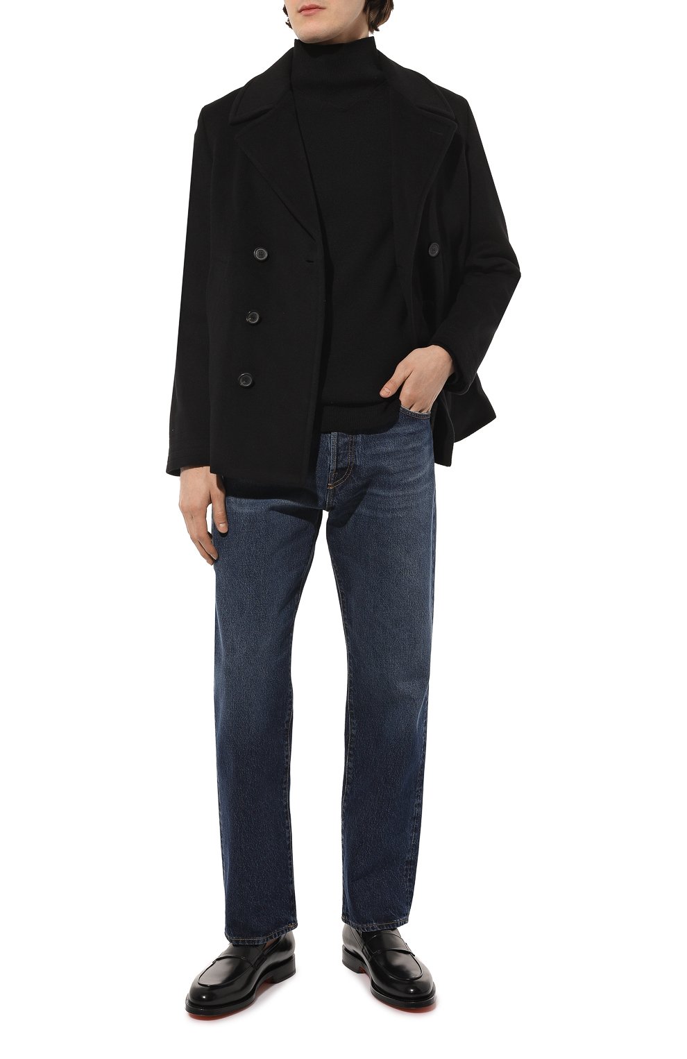 Кожаные лоферы SANTONI, арт. MCCG17745MD3HSC1N01, фото 2