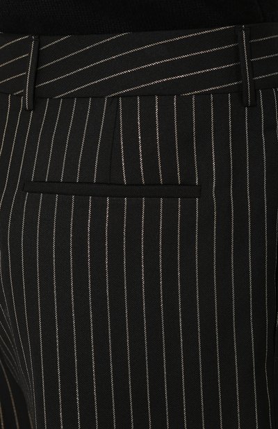 Шерстяные брюки SAINT LAURENT, арт. 563592/Y142V, фото 5