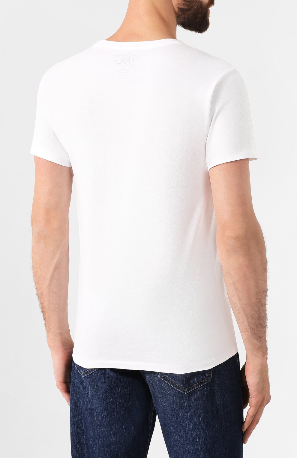 Хлопковая футболка RRL, арт. 782504855, фото 4