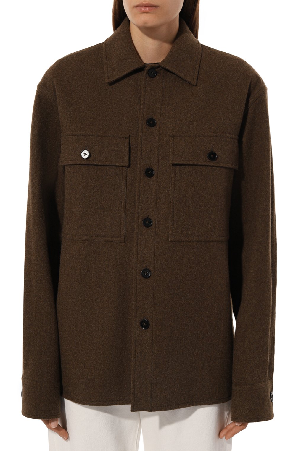 Шерстяная рубашка JIL SANDER, арт. J40DL0124-J40182, фото 3