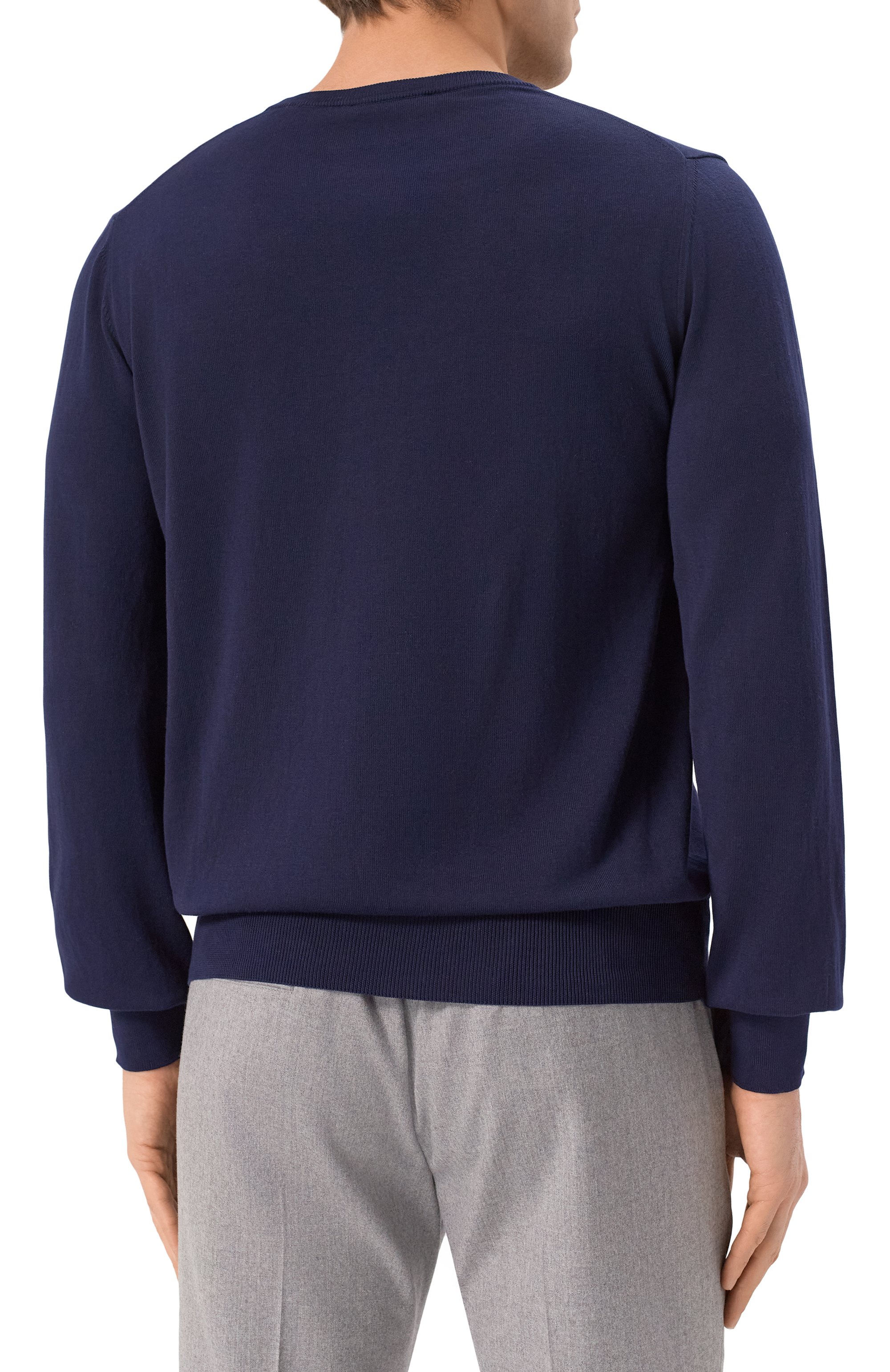 Хлопковый джемпер CANALI, арт. C0012/MK00145, фото 4