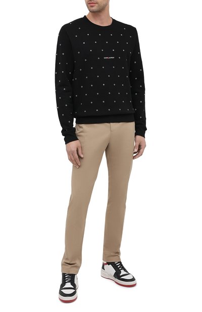 Хлопковый свитшот SAINT LAURENT, арт. 632422/YBQZ2, фото 2