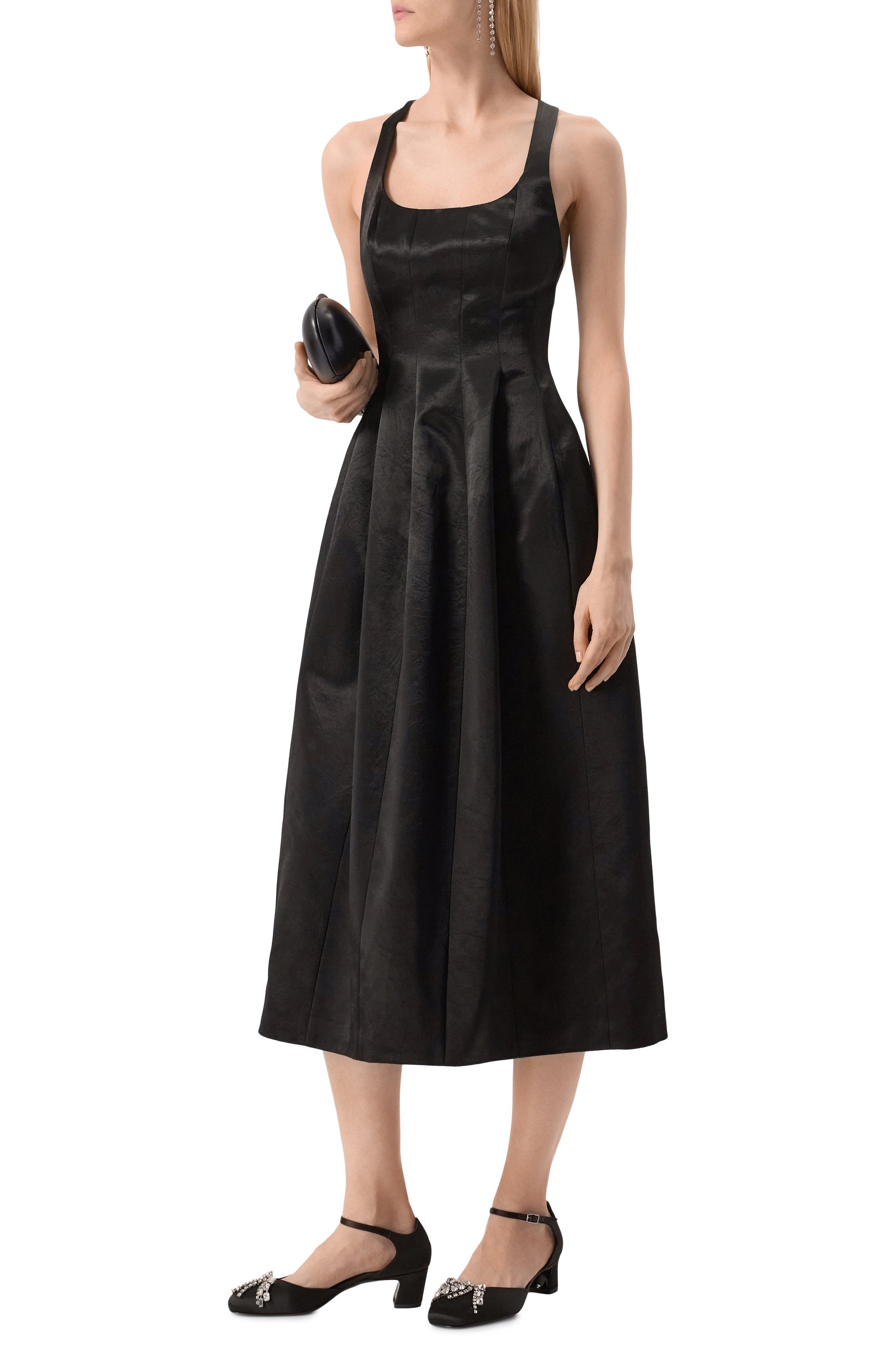 Текстильные туфли verity block heel 45 JIMMY CHOO, арт. VERITY/BH 45/GK0, фото 2