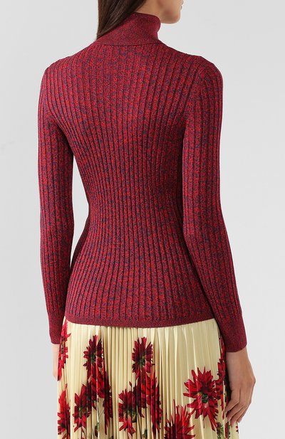 Шелковая водолазка GUCCI фиолетового цвета по цене 62000 руб., арт. 467680/XKAV1, фото 4 Шелковая водолазка GUCCI, арт. 467680/XKAV1, фото 4