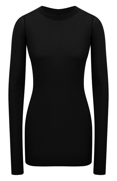 Лонгслив из вискозы и шелка RICK OWENS, арт. RP02A7202/RC, фото 1