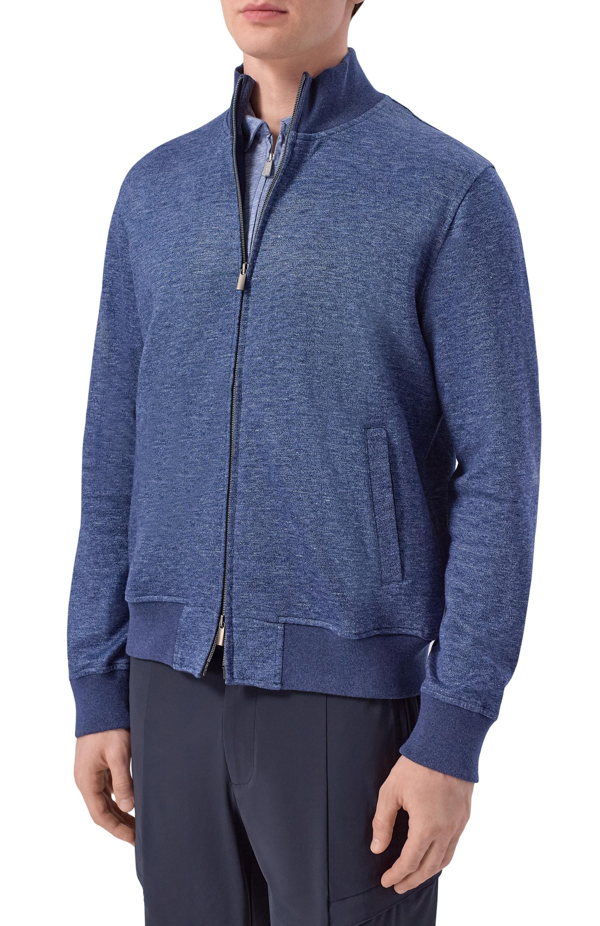 Толстовка изо льна и хлопка ANDREA CAMPAGNA, арт. 20M466.ZQ00.CAMP._002, фото 3