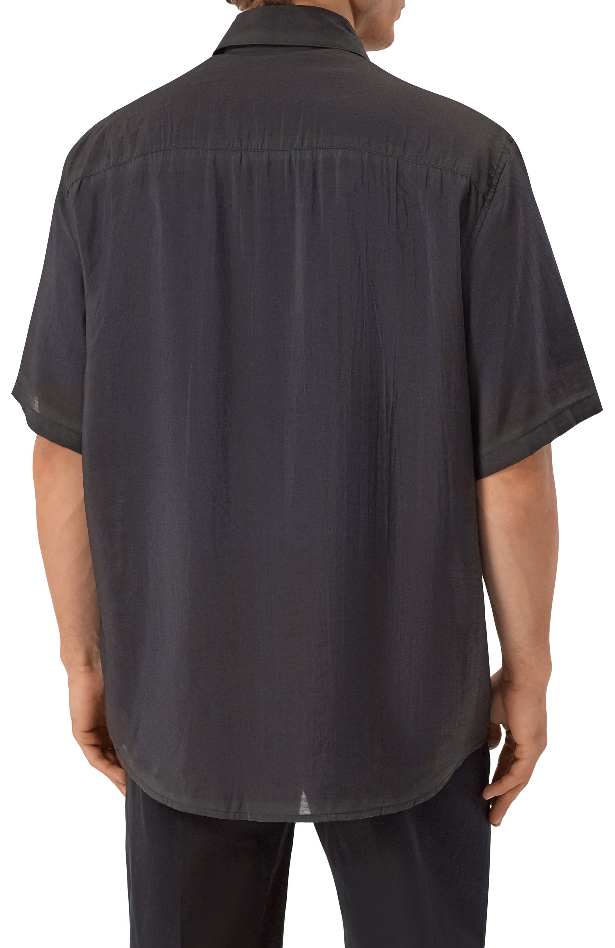 Рубашка из вискозы DIESEL, арт. A18455/0LHBA, фото 4