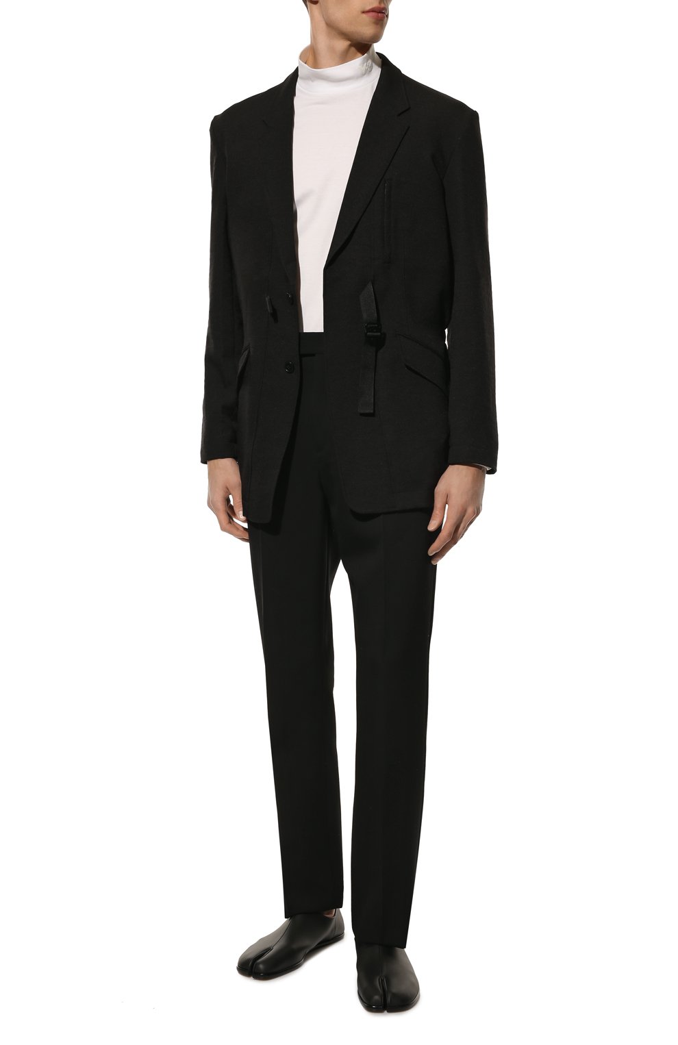 Кожаные слиперы tabi MAISON MARGIELA, арт. S57WR0051/PR516, фото 2