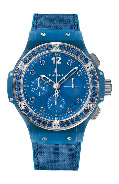 Женские часы big bang blue linen HUBLOT, арт. 341.XL.2770.NR.1201