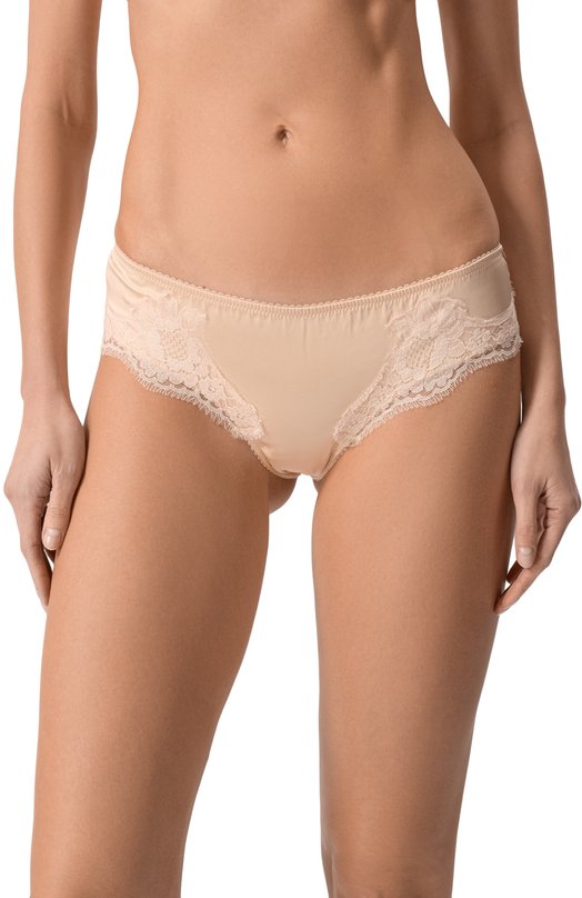 Шелковые трусы-хипстеры Dolce & Gabbana 02A02T/0N013 Бежевый  02A02T/0N013 Фото 2