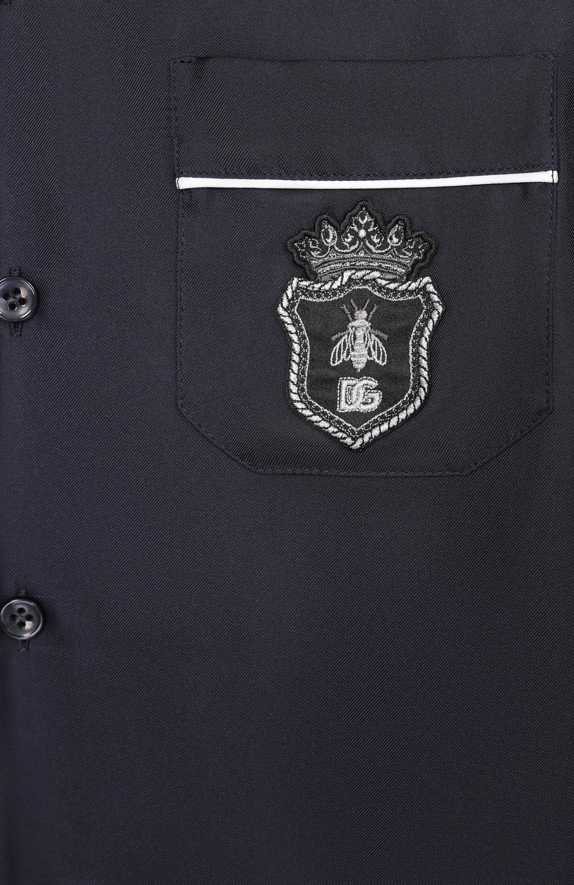 Шелковая рубашка DOLCE & GABBANA, арт. L43S80/FU1FZ, фото 3