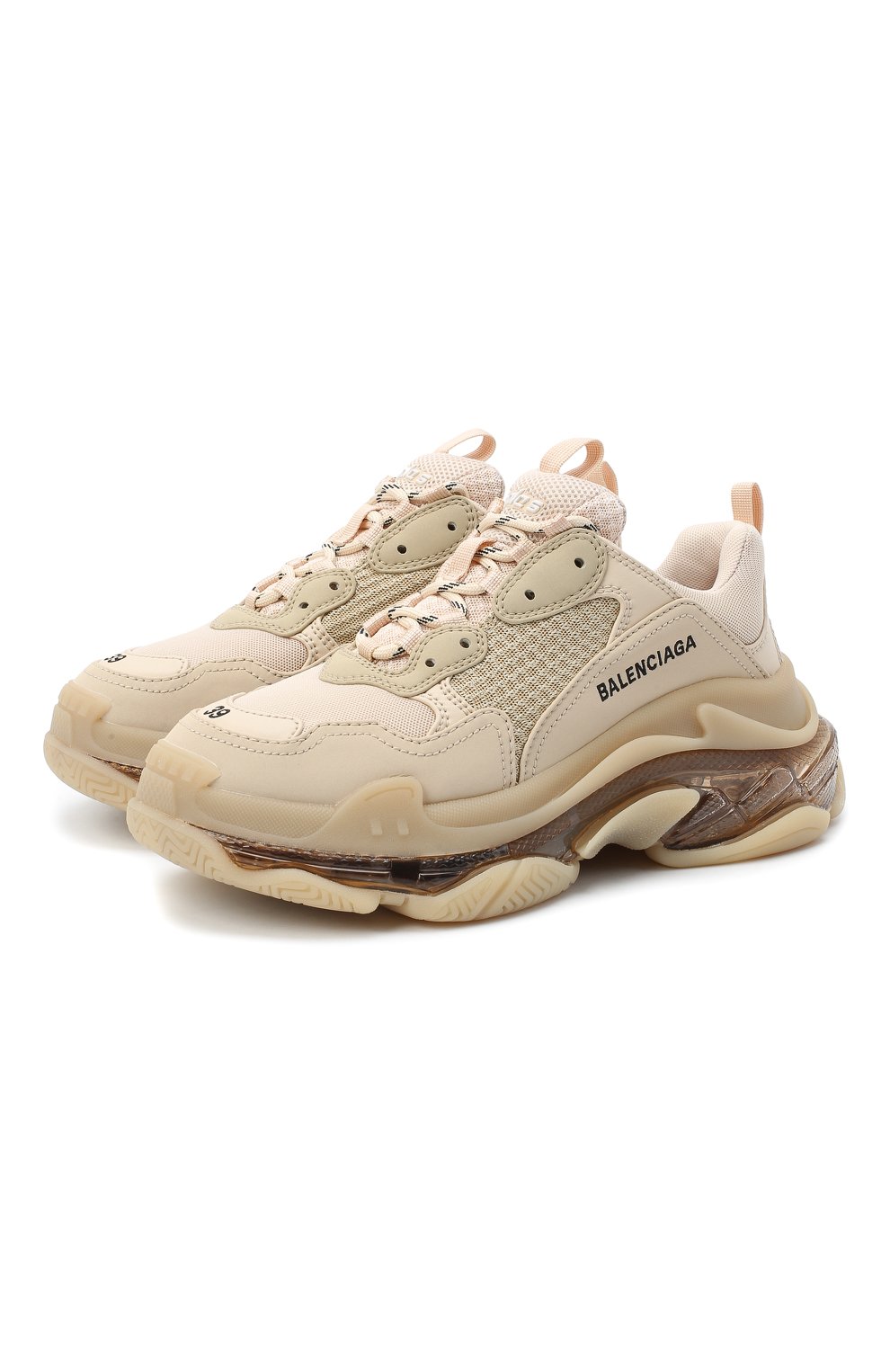 Текстильные кроссовки triple s BALENCIAGA, арт. 544351/W2GA1, фото 1