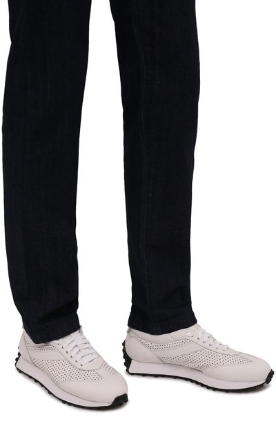 Кожаные кроссовки DOUCAL'S, арт. DU2962ARR0UZ214IW00, фото 3