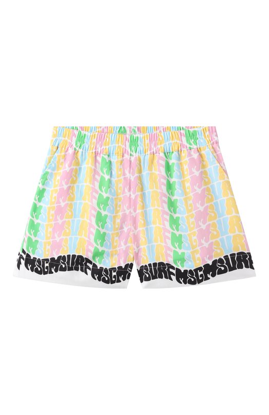 Хлопковые шорты MSGM kids 9345₽