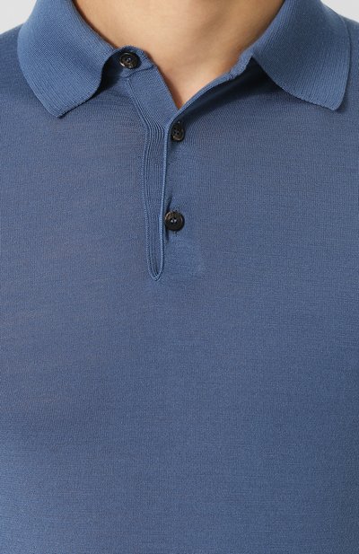 Шерстяное поло с длинными рукавами ZEGNA, арт. URM00/132, фото 5