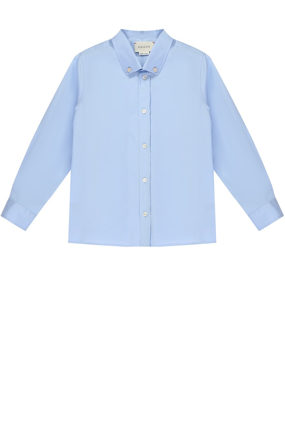 Хлопковая рубашка с воротником button down GUCCI, арт. 430284/XB365, фото 1