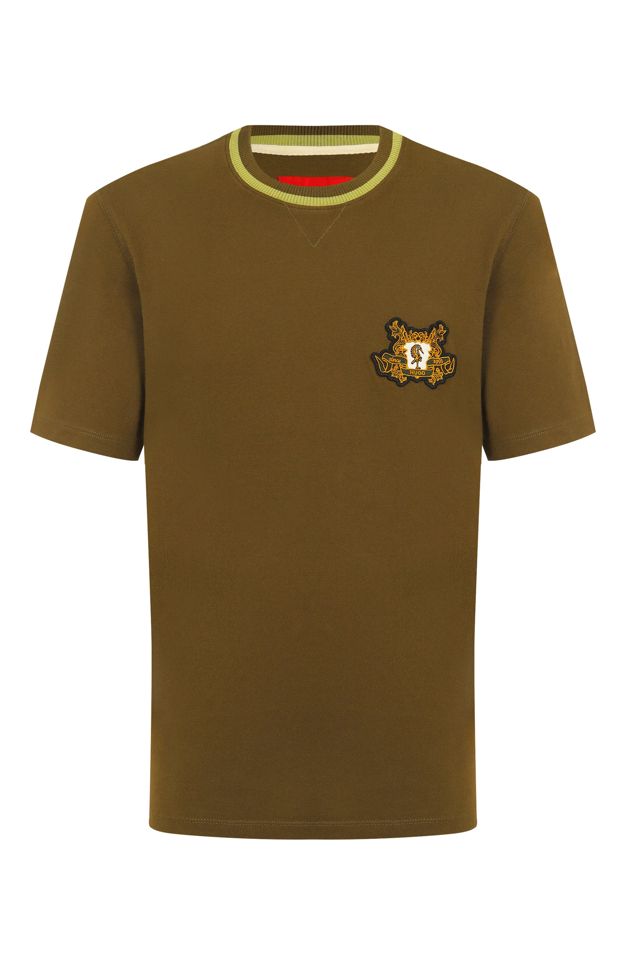 Хлопковая футболка HUGO, арт. 50542957, фото 1