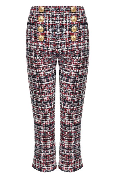 Женские твидовые брюки BALMAIN, арт. RF25137/C049