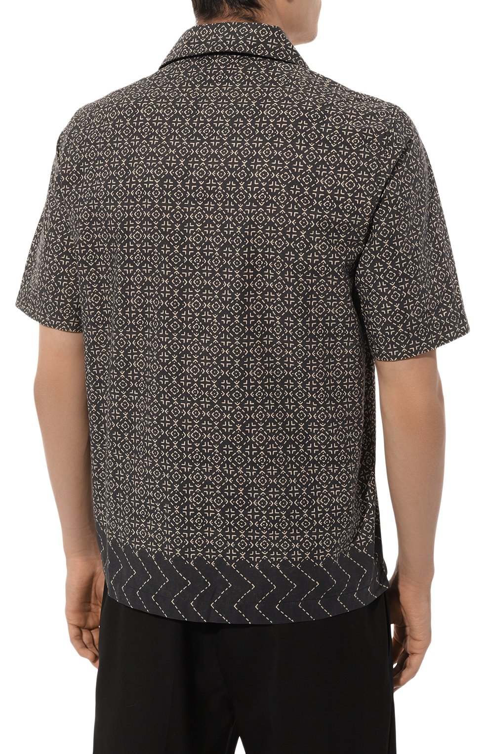 Хлопковая рубашка C.P. COMPANY, арт. 16CMSH280A110098P, фото 4