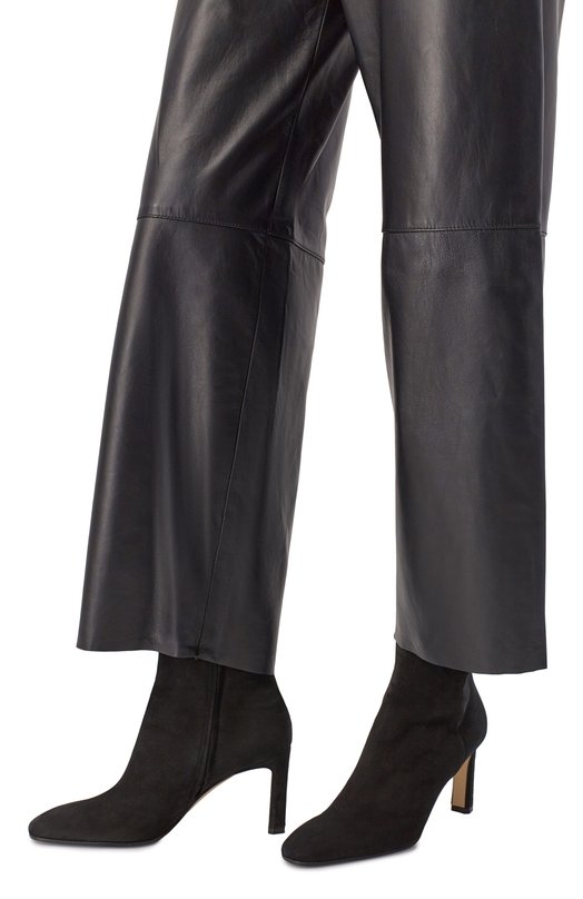 Замшевые ботильоны MVST by Sergio Rossi MVST B15750/MCAZ01 Чёрный  B15750/MCAZ01 Фото 2