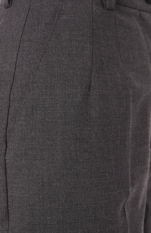 Шерстяные шорты Dolce & Gabbana FTC87T/GDCZP Серый  FTC87T/GDCZP Фото 6