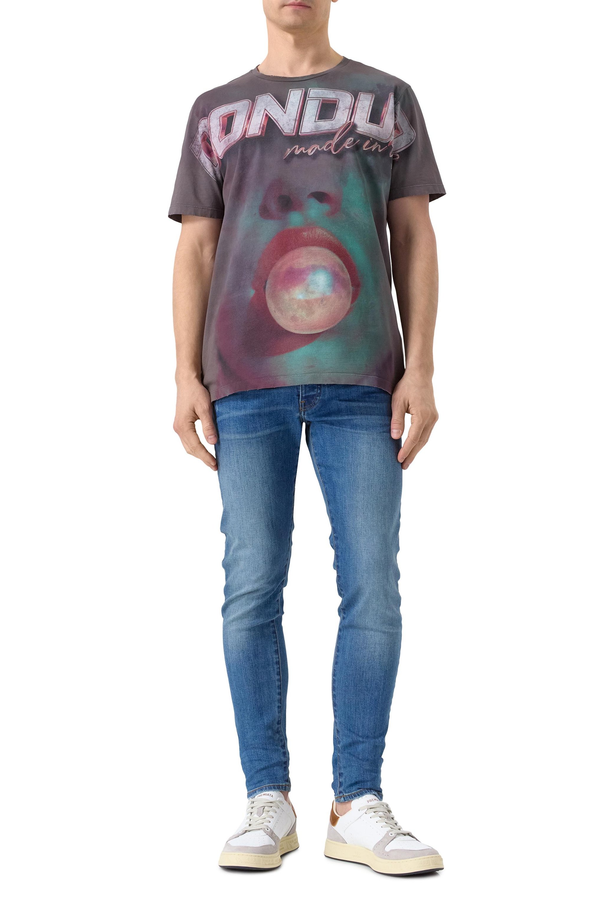 Комбинированные кеды quinn PREMIATA, арт. QUINN, фото 2