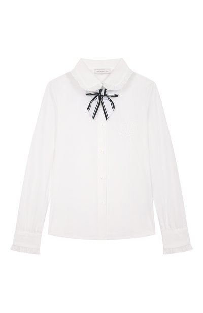 Хлопковая рубашка MONNALISA, арт. 18FCAS